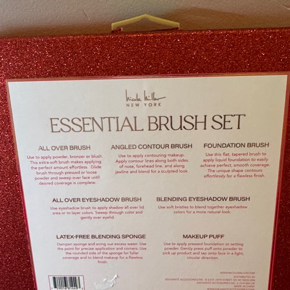 Pink Essential Brush Set - Picture 3 of 3